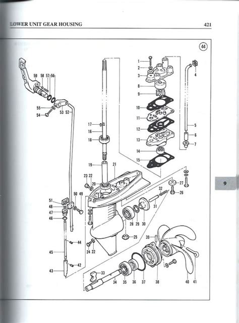 mariner engine diagram 